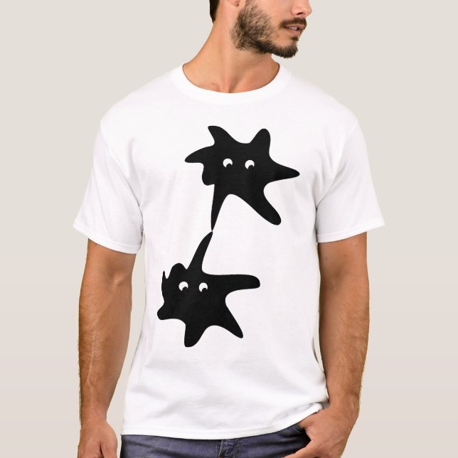 Camiseta Ameba amebas Zellteilung (Frente)