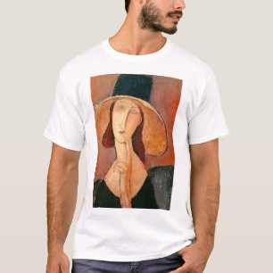 Camiseta Amedeo Modigliani - Jeanne Hebuterne em Grande Cha