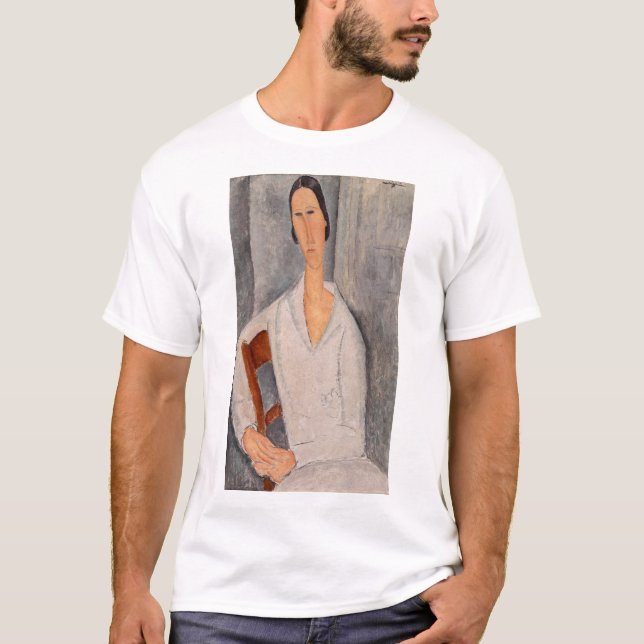 Camiseta Amedeo Modigliani - Madame Hanka Zborowska Lening (Frente)