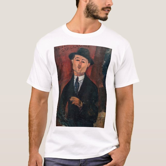 Camiseta Amedeo Modigliani - Paul Guillaume, Novo Pilota (Frente)