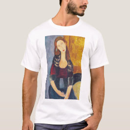 Camiseta Amedeo Modigliani - Retrato Jeanne Hebuterne #2