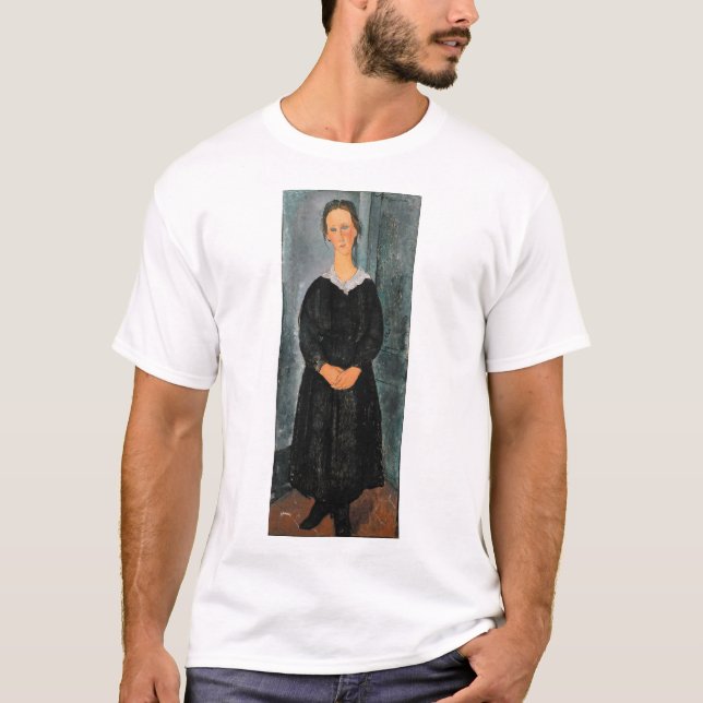 Camiseta Amedeo Modigliani - Servant Girl (Frente)