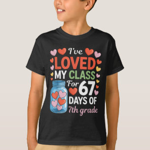 Camiseta Amei meu Cl por 67 dias do Dia dos Namorados da 7ª