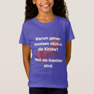 Camiseta Ameise in Sekten Comic Design
