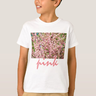 Camiseta Ameixa de Flor