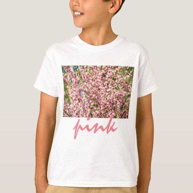 Camiseta Ameixa de Flor (Frente)