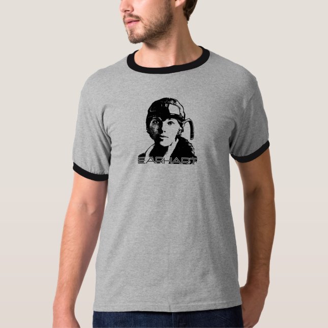 Camiseta Amelia Earhart (Frente)
