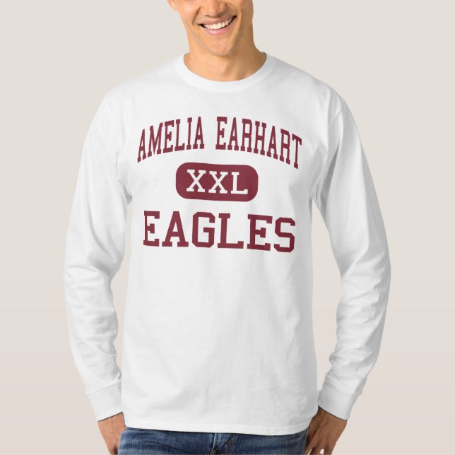 Camiseta Amelia Earhart - Eagles - meio - beira-rio (Frente)