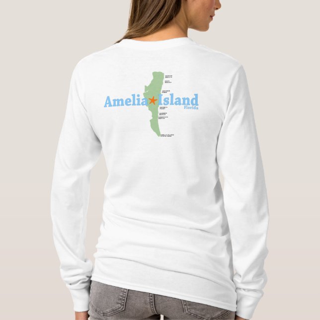 Camiseta Amelia Island. (Verso)
