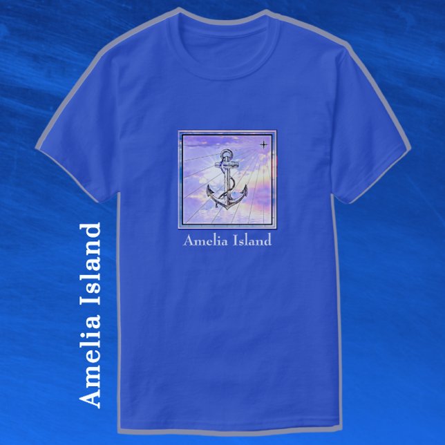 Camiseta Amelia Island Anchor T-Shirt (Criador carregado)