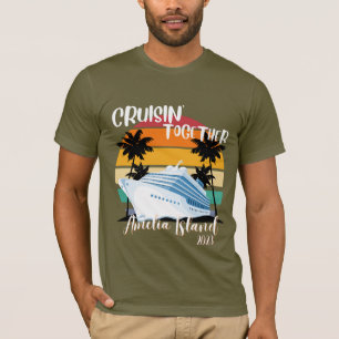 Camiseta Amelia Island Cruise 2025 Family Group Viagem