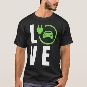 Camiseta AMEM Carros Elétricos, amores e carros, amam EVs E