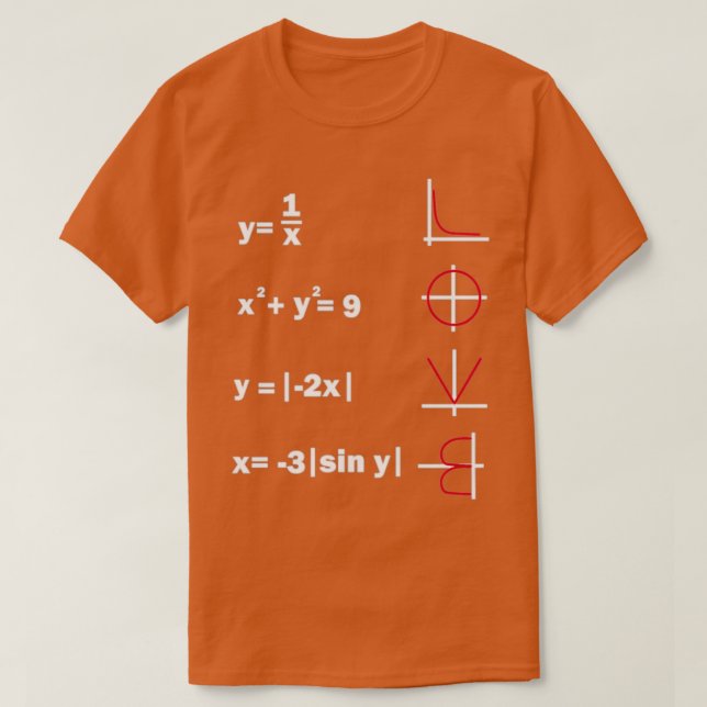 Camiseta amem matemática 4 (Frente do Design)