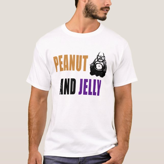 Camiseta Amendoim Buddha & geléia (Frente)