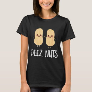 Camiseta Amendoim Comida Divertida Kawaii Fofa Meme Deez Nu