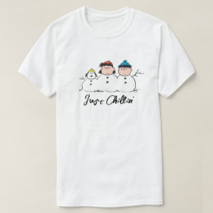Camiseta Amendoins 3 Pessoa Snowman
