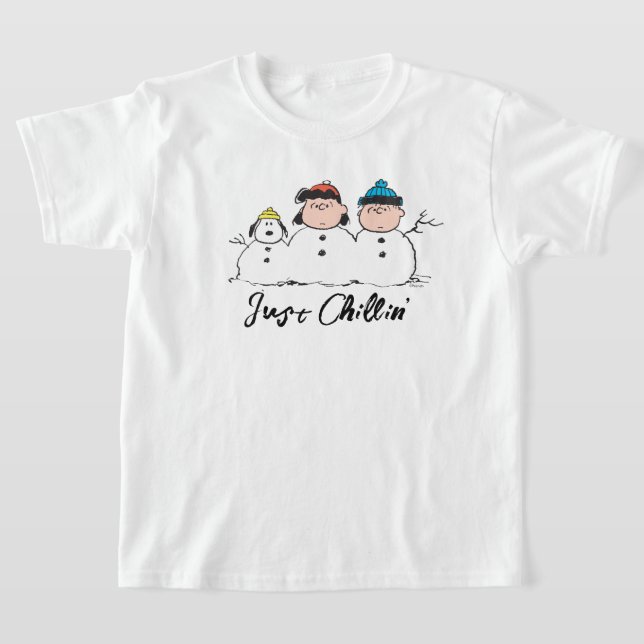 Camiseta Amendoins | 3 Pessoa Snowman (Postura )