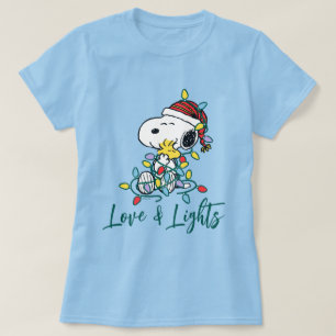 Camiseta Amendoins Amor e Luzes de Natal