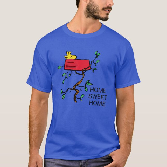 Camiseta Amendoins | Arrumação de Woodstock no Prato de Sno (Frente)