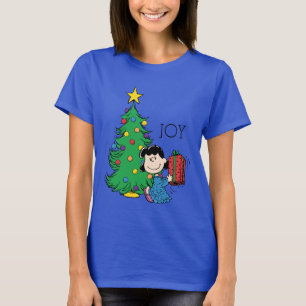 Camiseta Amendoins Árvore de Natal Lucy
