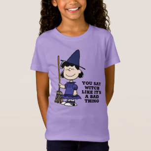 Camiseta Amendoins Bruxa Lucy Halloween