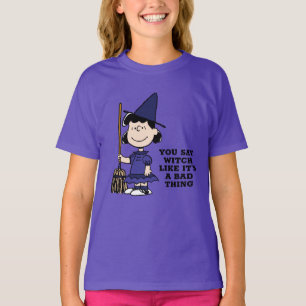 Camiseta Amendoins Bruxa Lucy Halloween