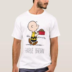 Camiseta Amendoins Charlie Brown com a Tigela do Snoopy