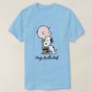 Camiseta Amendoins   Charlie Brown & Snoopy Hug