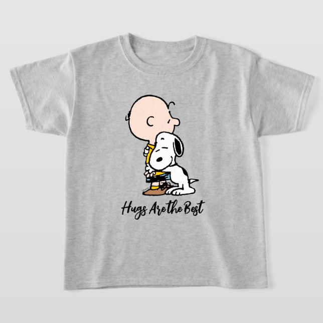 Camiseta Amendoins | Charlie Brown & Snoopy Hug (Postura )