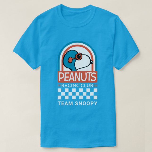 Camiseta Amendoins | Clube da Corrida de Snoopy (Frente do Design)