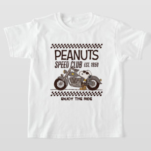 Camiseta Amendoins   Clube de velocidade do Snoopy