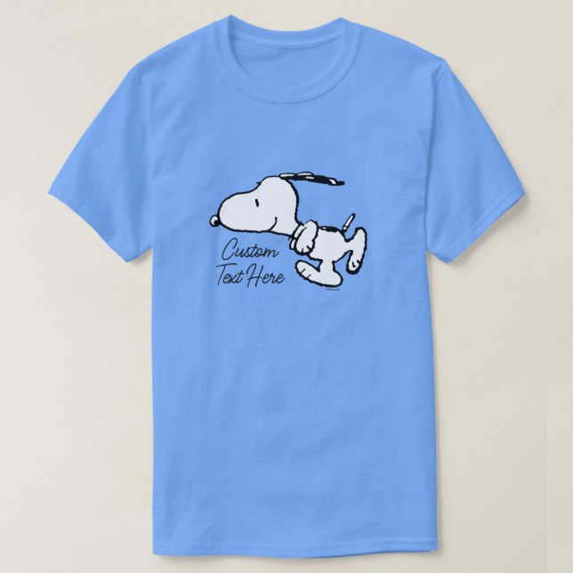 Camiseta Amendoins | Corrida do Snoopy (Frente do Design)