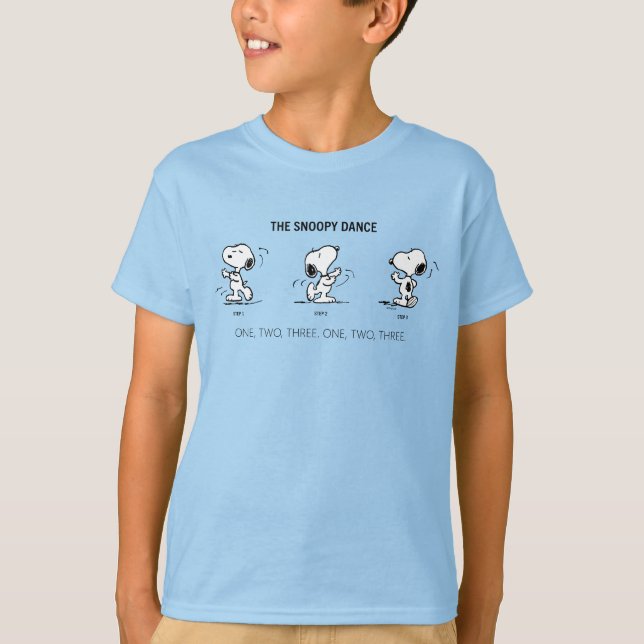 Camiseta Amendoins | Dança De Snoopy (Frente)