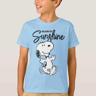 Camiseta Amendoins   Dança Snoopy