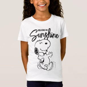 Camiseta Amendoins   Dança Snoopy