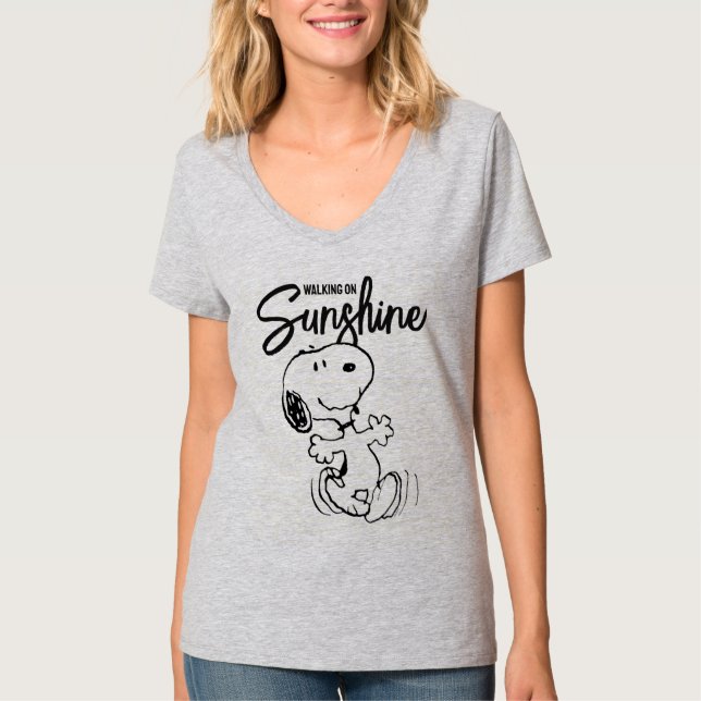Camiseta Amendoins | Dança Snoopy (Frente)