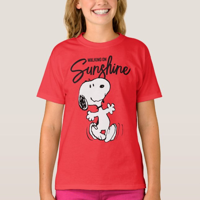 Camiseta Amendoins | Dança Snoopy (Frente)