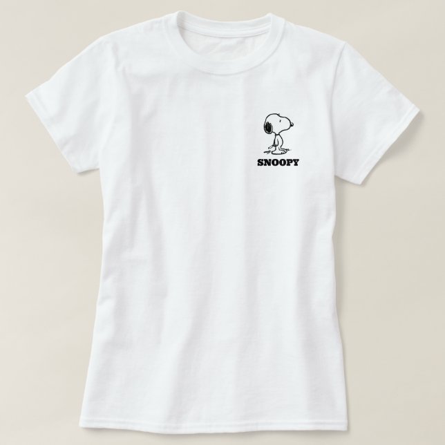 Camiseta Amendoins | Esnoopia (Frente do Design)
