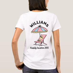 Camiseta Amendoins Férias da família Woodstock Beach