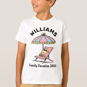 Camiseta Amendoins Férias da família Woodstock Beach