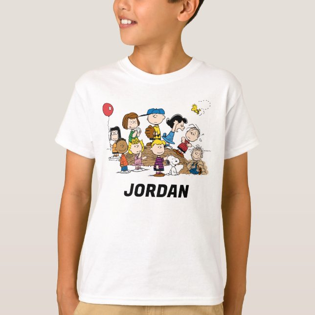 Camiseta Amendoins | Gangue | Adicione seu nome (Frente)