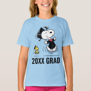 Camiseta Amendoins   Graduação em Snoopy & Woodstock