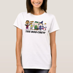 Camiseta Amendoins   Halloween A Tripulação De Boo