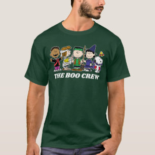 Camiseta Amendoins Halloween A Tripulação De Boo