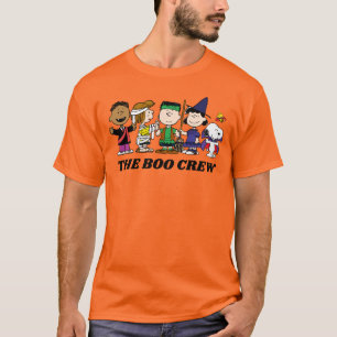 Camiseta Amendoins Halloween A Tripulação De Boo