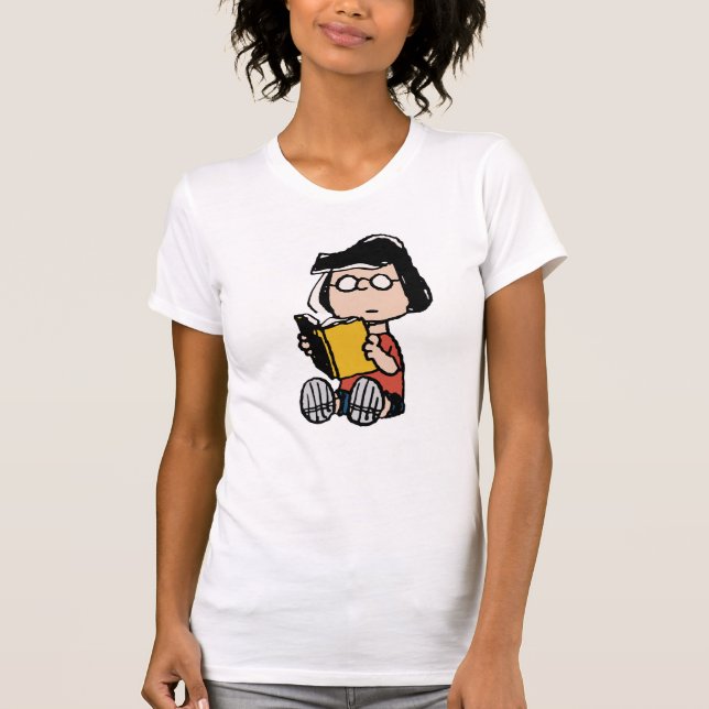 Camiseta Amendoins | Leitura Marcie (Frente)
