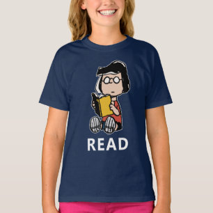Camiseta Amendoins   Leitura Marcie