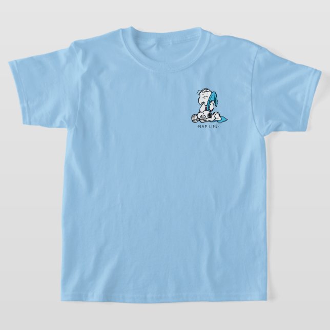 Camiseta Amendoins | Linus & Snoopy (Postura )