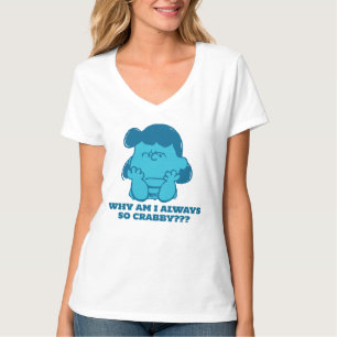 Camiseta Amendoins Lucy Quem diz que sou Crabby?