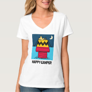 Camiseta Amendoins   Meia e meia- estacas de madeira